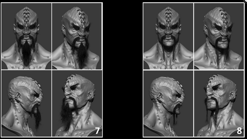 Illustration for article titled The Beautiful Klingon Designs JJ Abrams Rejected for Star Trek 2
